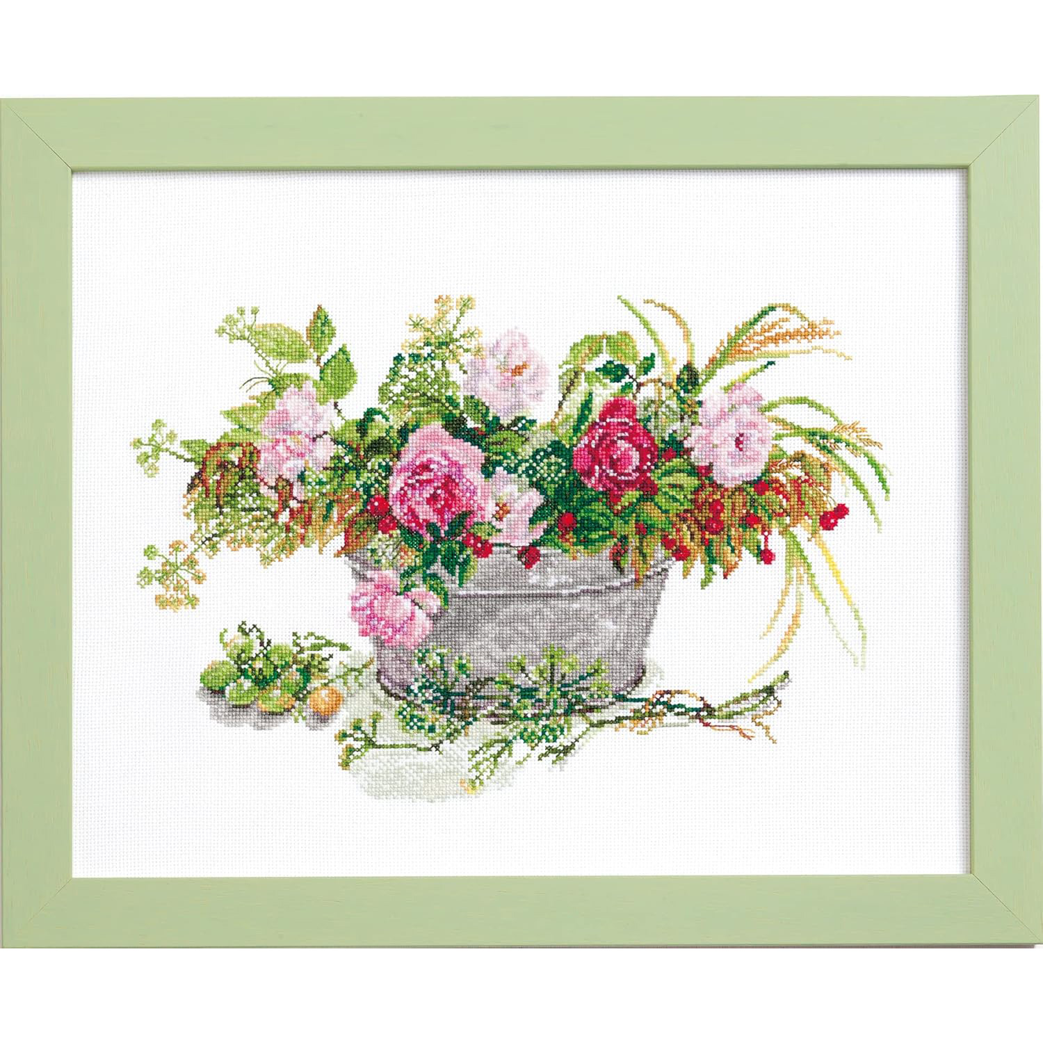 CSK552105 LECIEN Embroidery Kit Cosmo COSMO Fujico Colction From the Autumn Garden (Pcs)