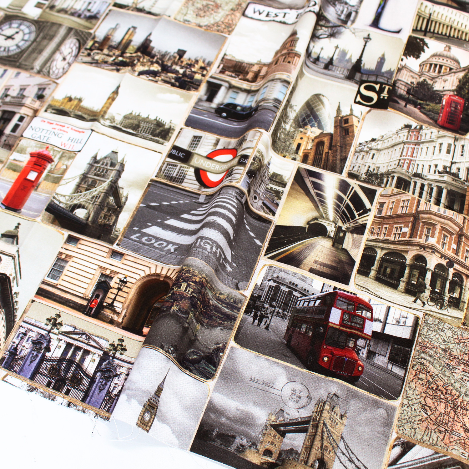 BB1291-325 London Oxford Fabric, Digital Print, Imported from the Netherlands, 140cm 1m/unit(m)