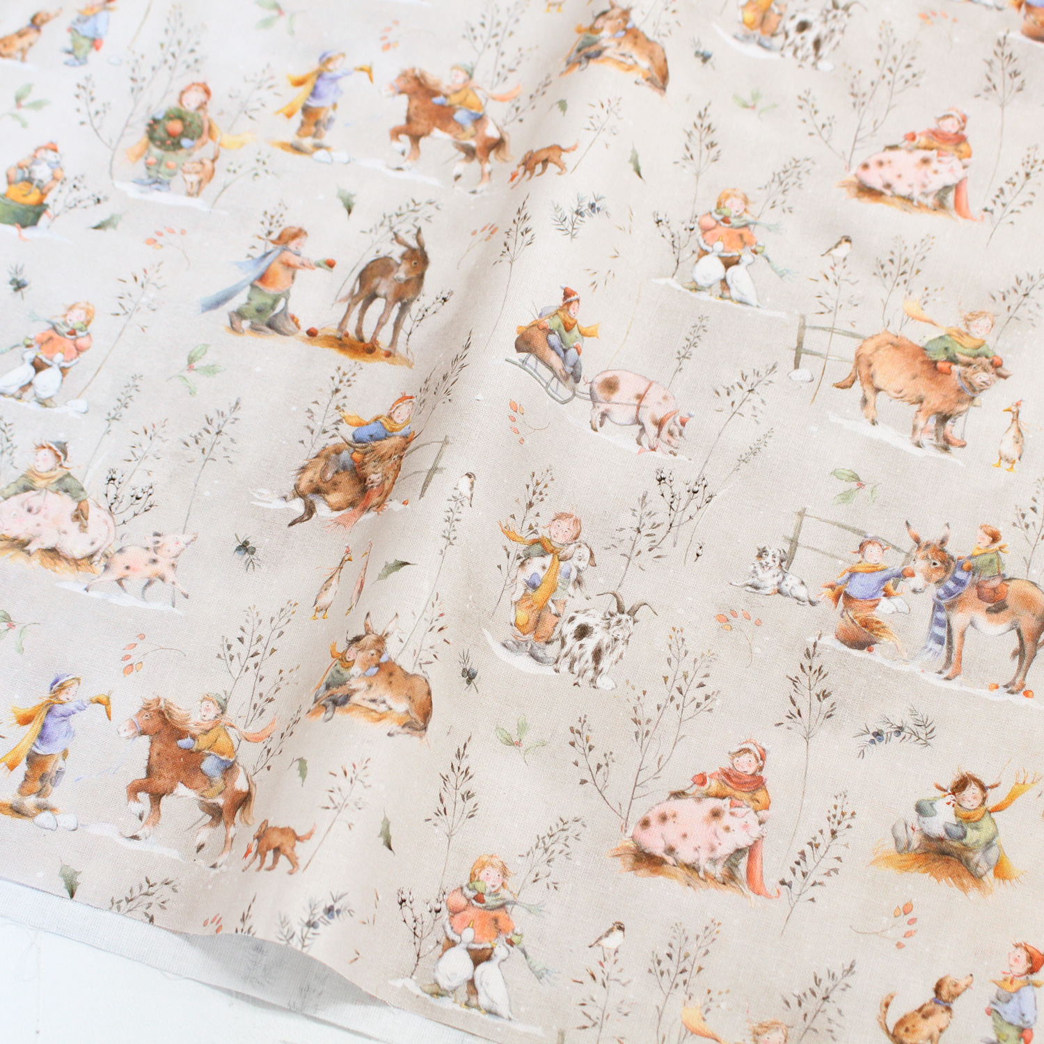 ■ACU3523-957R acufactum printed fabric approx. 150cm Width, 10m roll (roll)