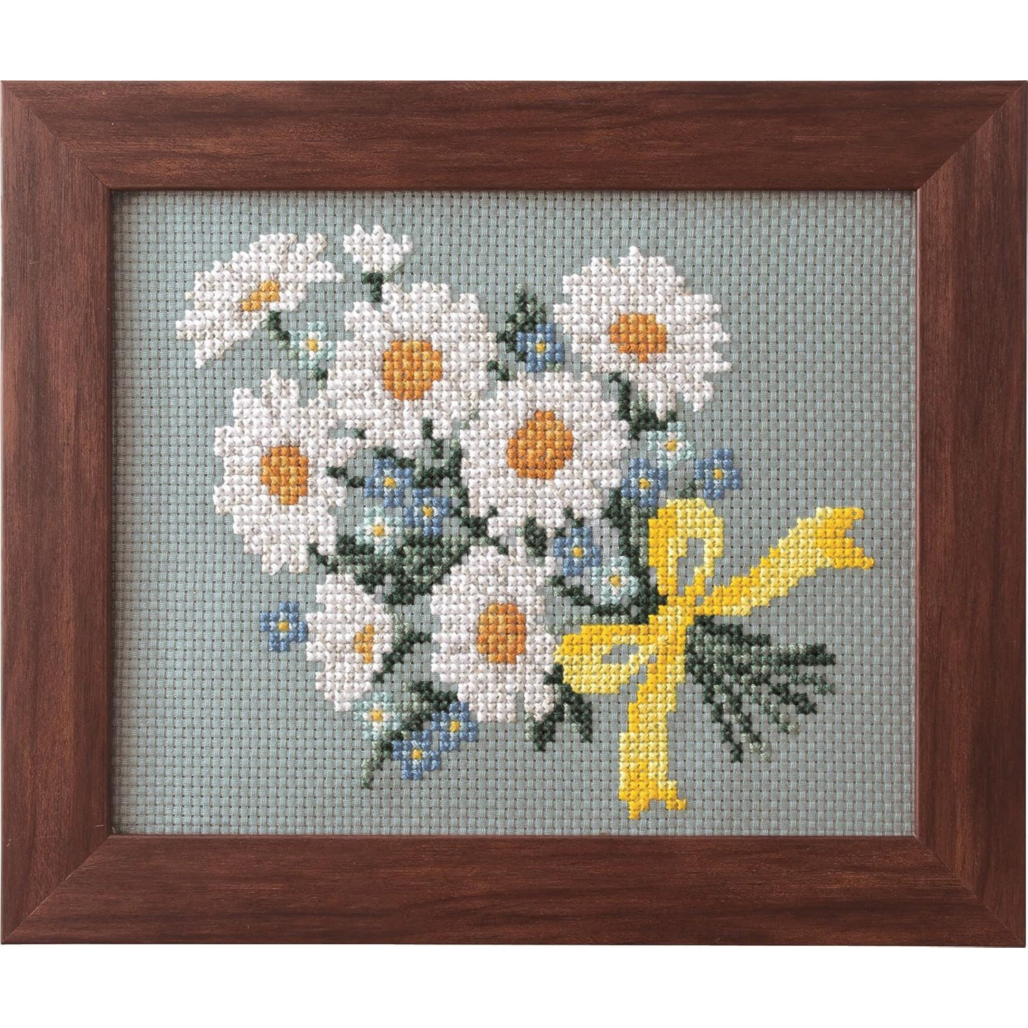 CSK522211 LECIEN [Lucian] Cosmo Embroidery Kit Seasonal Flower Arrangement Margaret Bouquet (Pcs)