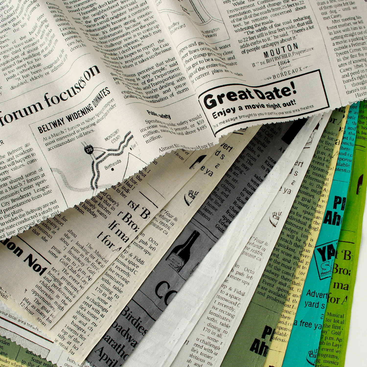 ■KFNBG14R Sheeting print", newspaper bolt 110cm×14m (m)