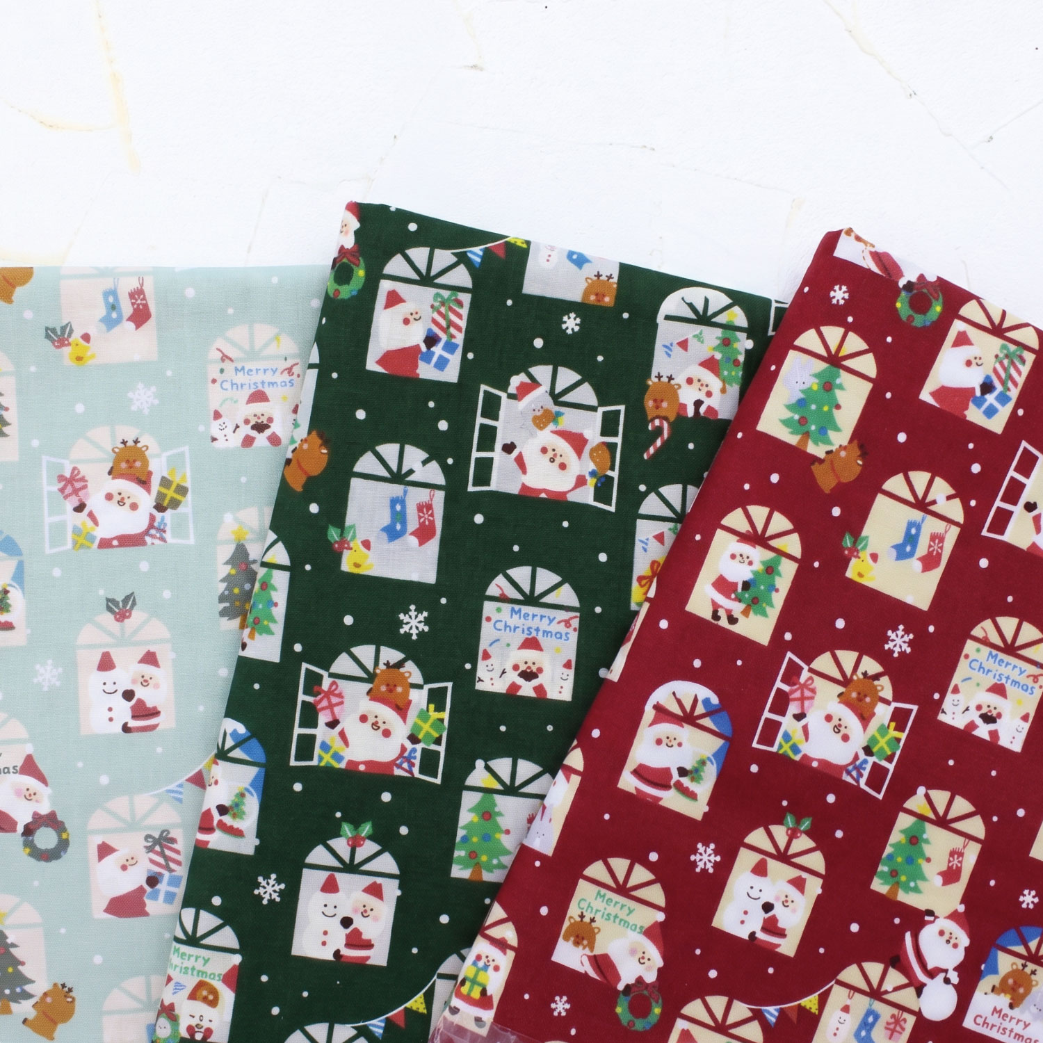 ■SP6516HR-2 2026XmasCollection クリスマス柄 シーチング 巾約110cm ×原反約13m (巻)