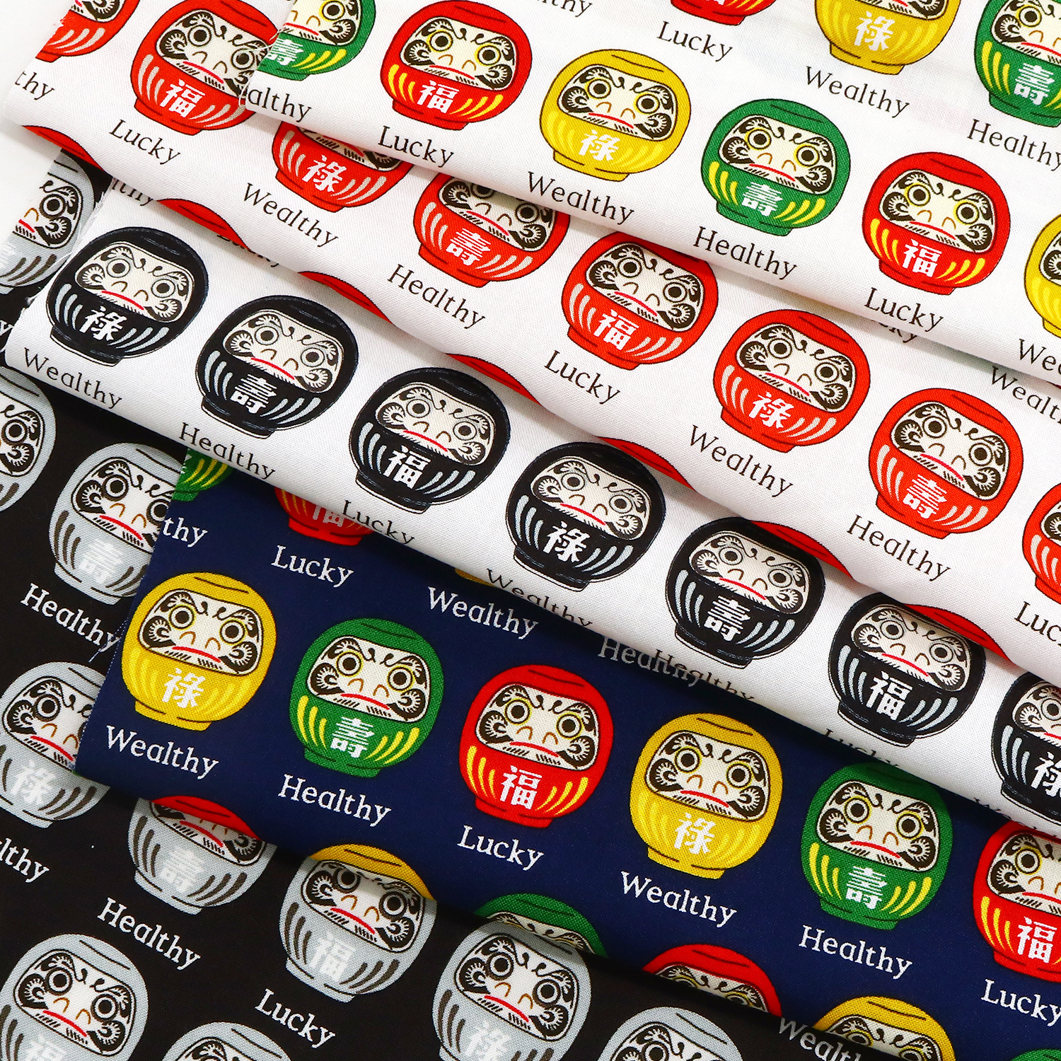 ■IBK99407R-1 Japanese-style Sheeting, Daruma, Width: Approx. 108cm, Roll: Approx. 12m
