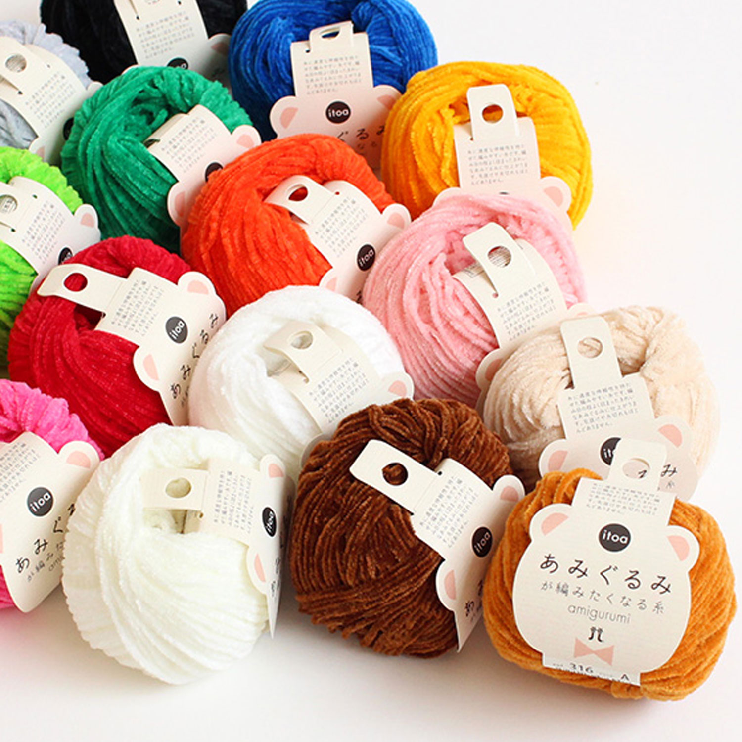 H2529 itoa "Yarn that makes you want to knit amigurumi" 5balls (pack)