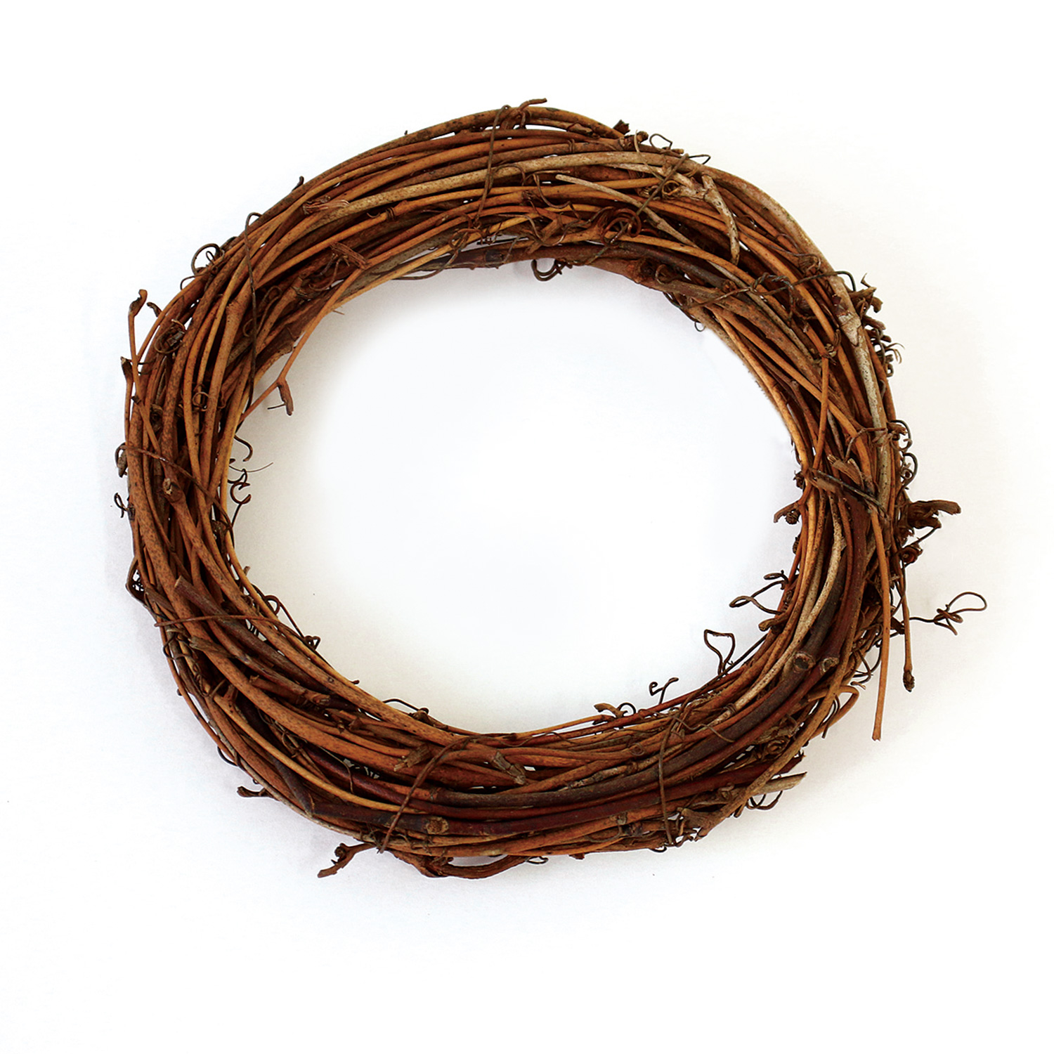 P7115-13 Rattan wreath φ13cm (pcs)