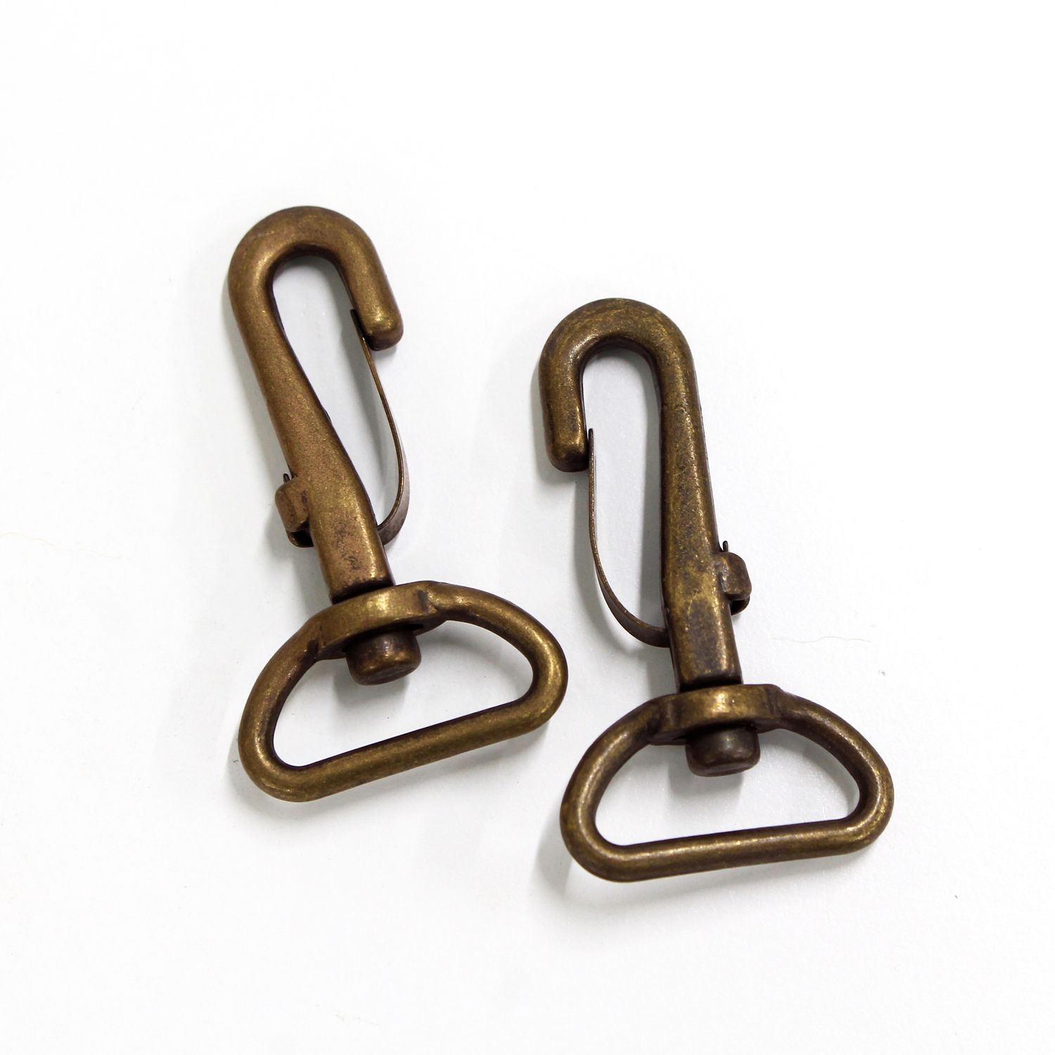 Swivel Hooks Lobster Clasps 24mm AG 10pcs (bag)