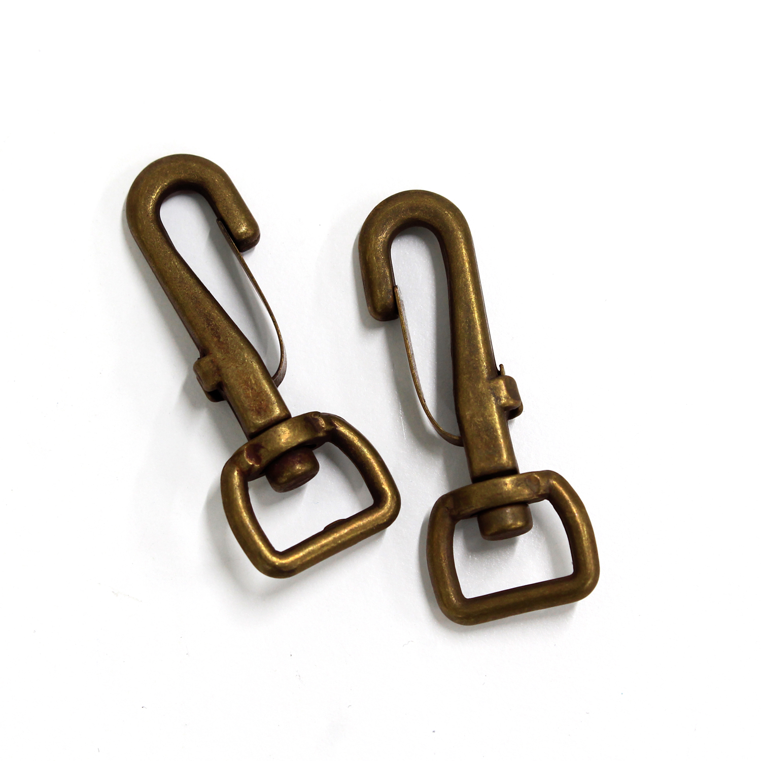 Swivel Hooks Lobster Clasps 12mm AG 10pcs (bag)