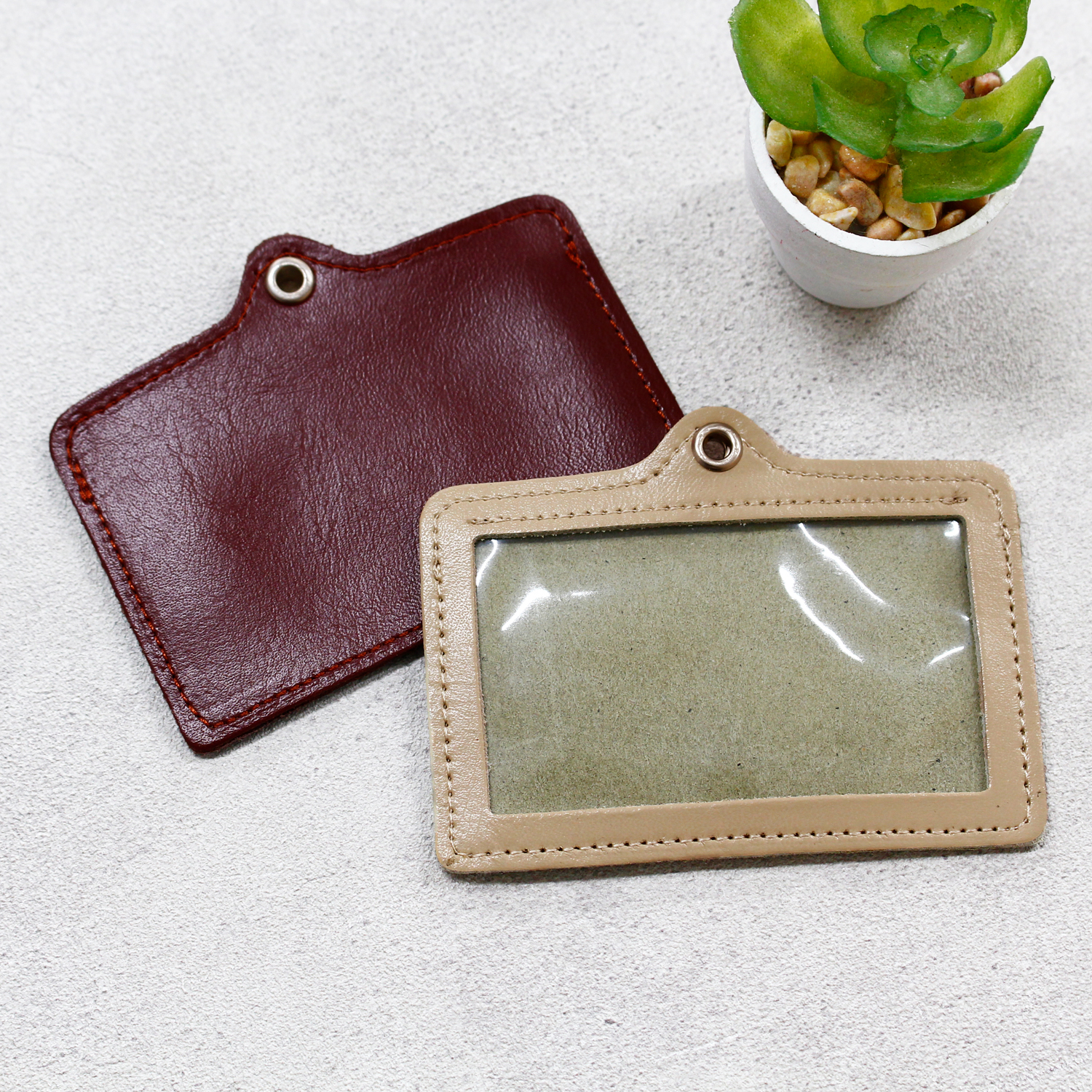 Genuine leather card holder (pcs)
