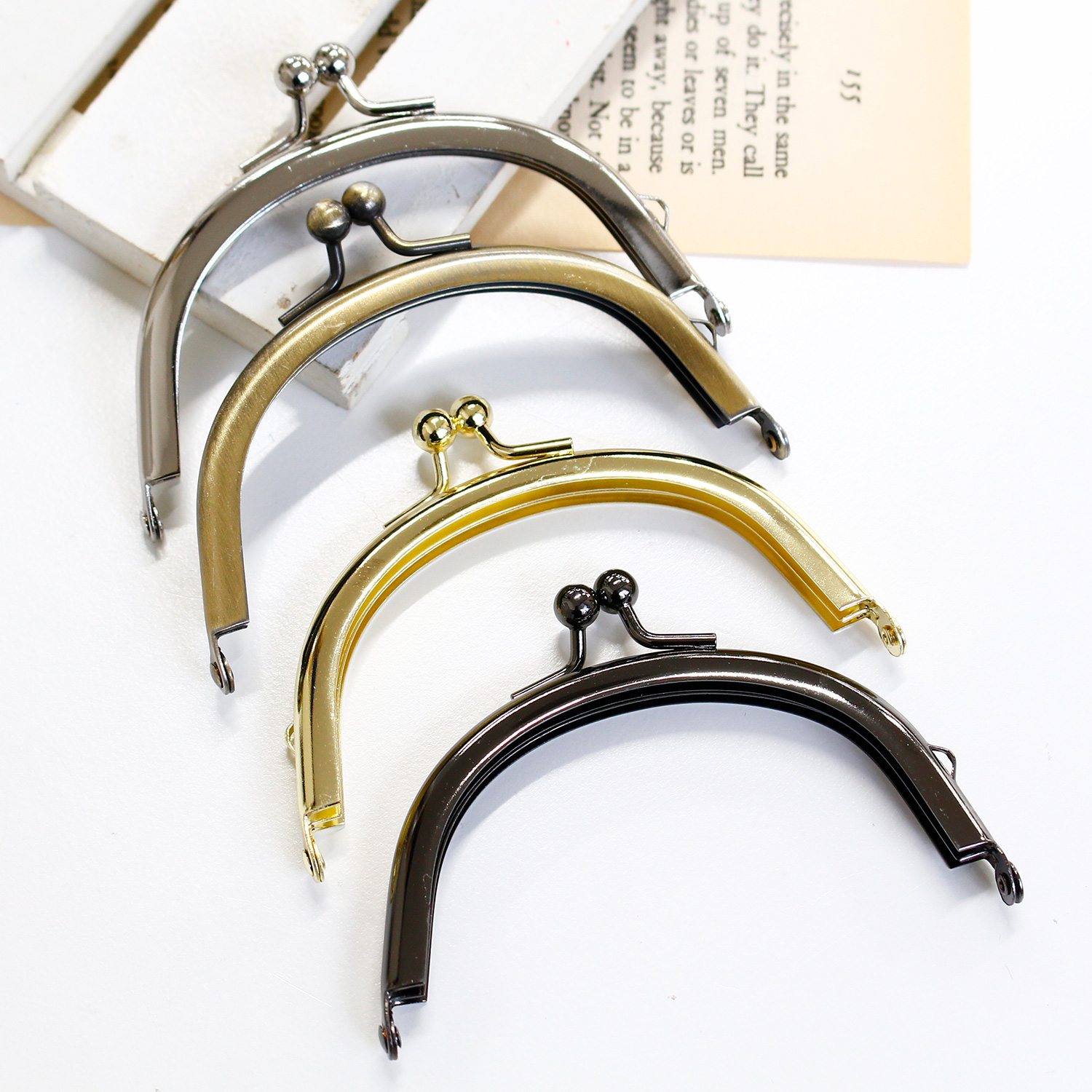SK3 No-sew Mini Purse Frame,W7.5×H5.5cm 1pcs (bag)