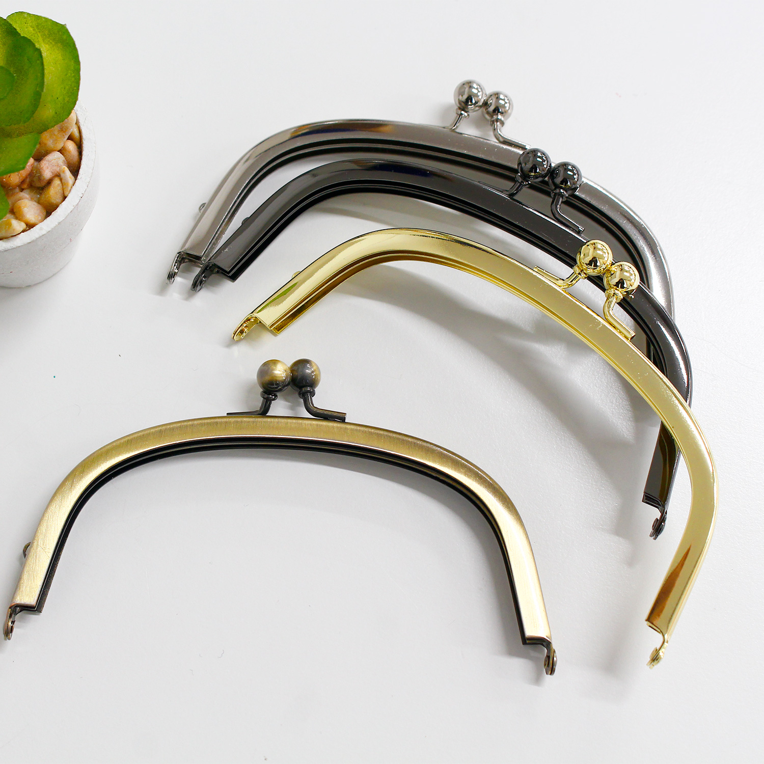 SK6 No-sew Purse Frame, 1pcs (bag)
