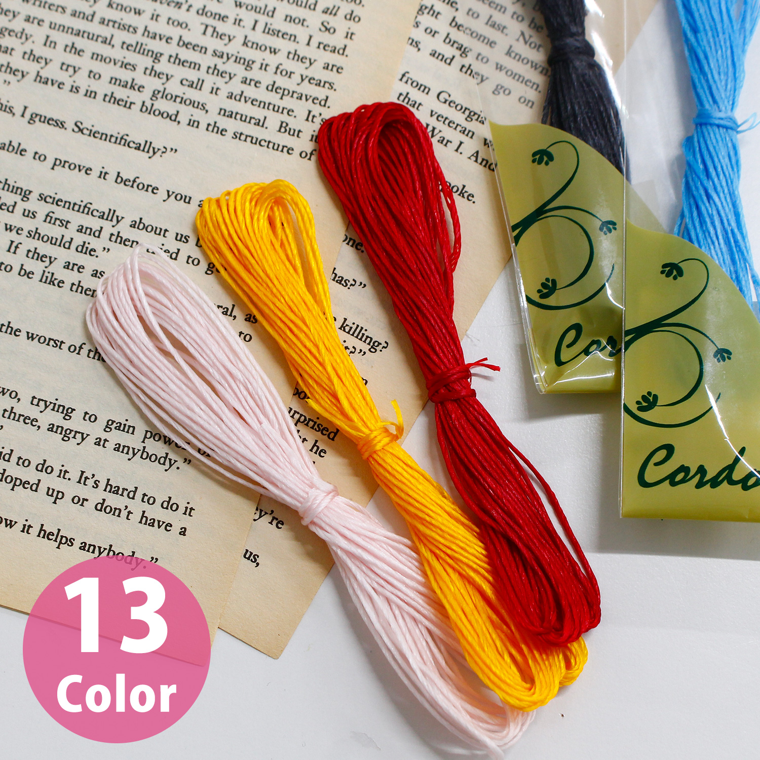 Sinew Cord, for Leather Craft, 5m (bag)