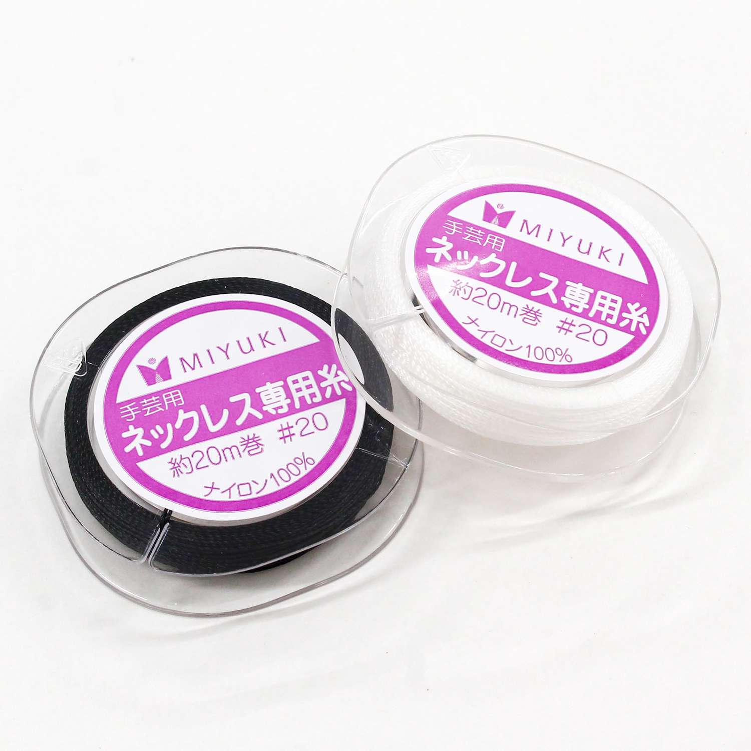 K564 MIYUKI Necklace Thread #20/20m Roll (pcs)