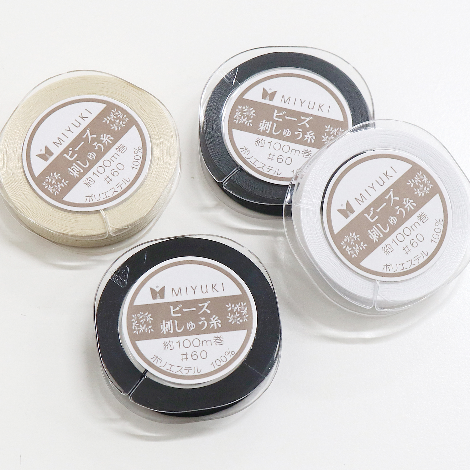 MIY-HC152 Bead Embroidery Thread #60/100m (roll)