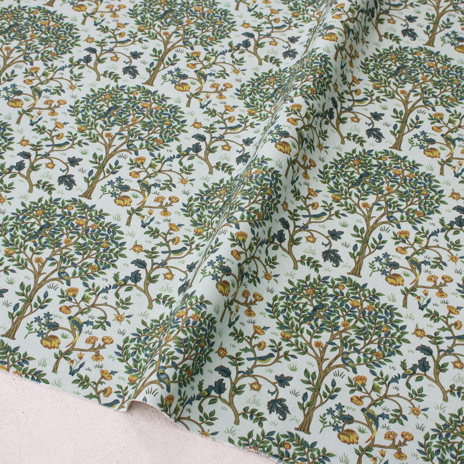 AS21490-02 From Spain FOREST Ox Plant print Width approx. 140cm 1m unit (m)