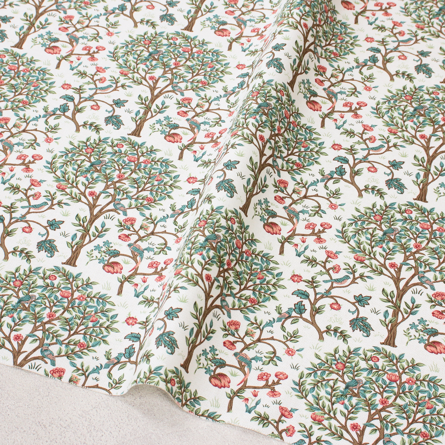 AS21490-08 From Spain FOREST Ox Plant print Width approx. 140cm 1m unit (m)