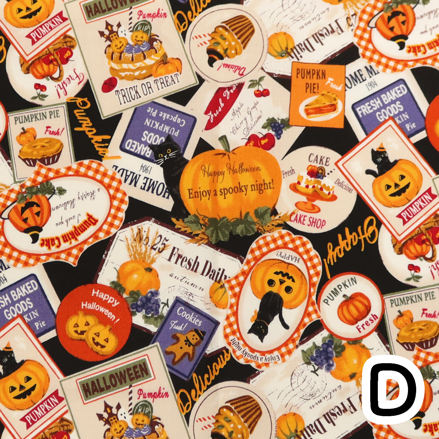 [Web-only, special price] ■LW2050R-13D LW2050 Halloween Pumpkin Halloween Party (roll)