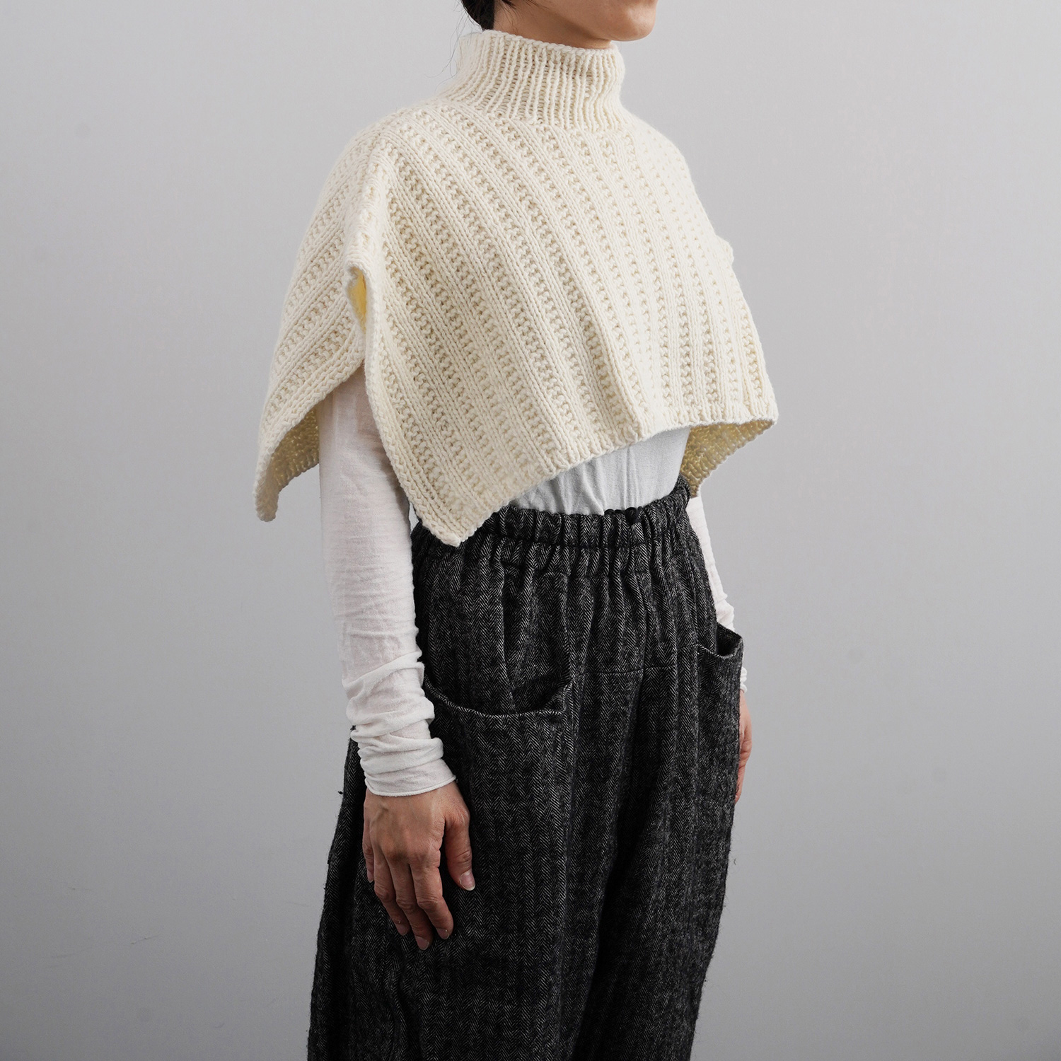 【受注会】REC30144 ハイネックケープ  レシピ(枚)