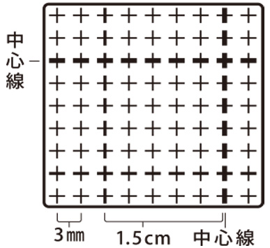お取り寄せ・返品不可】 DARUMA DRM8431-12G3 刺し子ふきん3mm方眼
