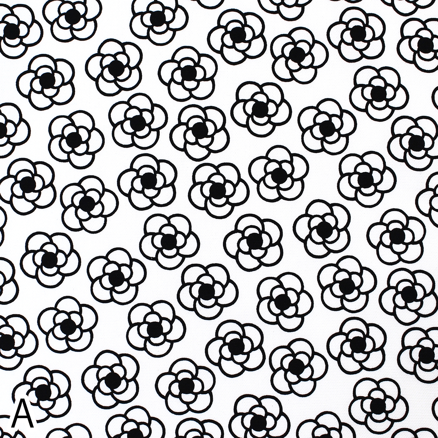 [Web Shop Limited]■ AS1020-19A Scandinavian floral pattern, small line, ox print, width approx. 110cm,  (roll)