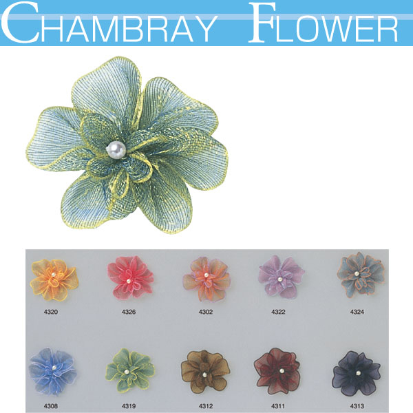 [Order upon demand, not returnable] AGF Chambray Flower 2 pcs