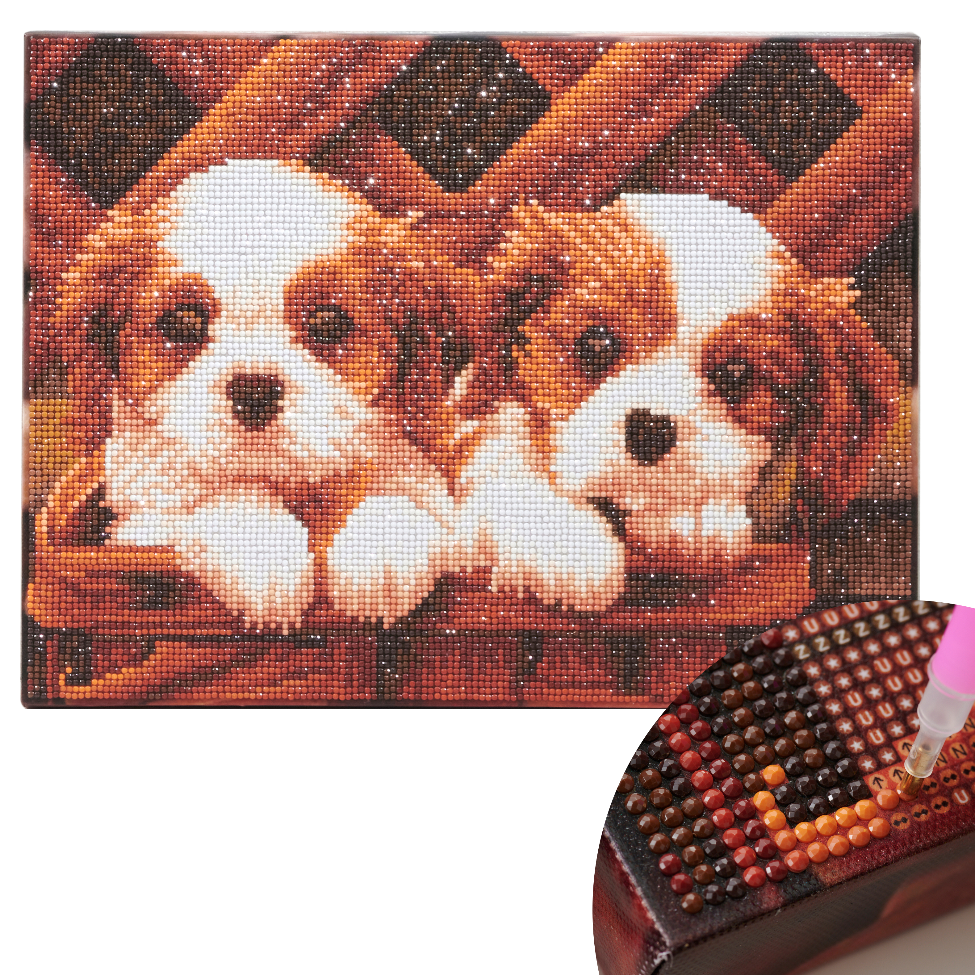 T10-3305 Diamond Painting "Puppies" beads kit (pack)