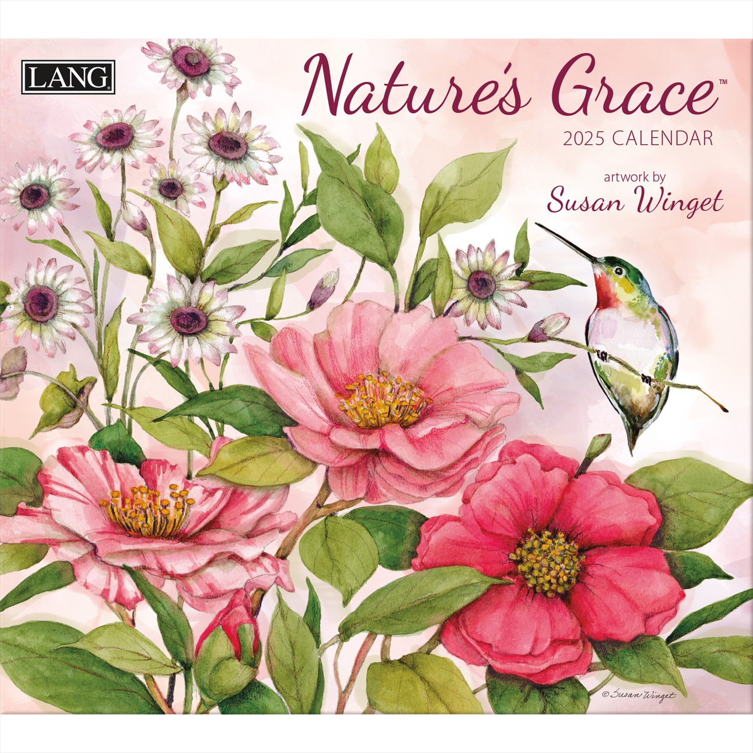 【予約販売】US580 2025年USAカレンダー Nature's Grace (冊)