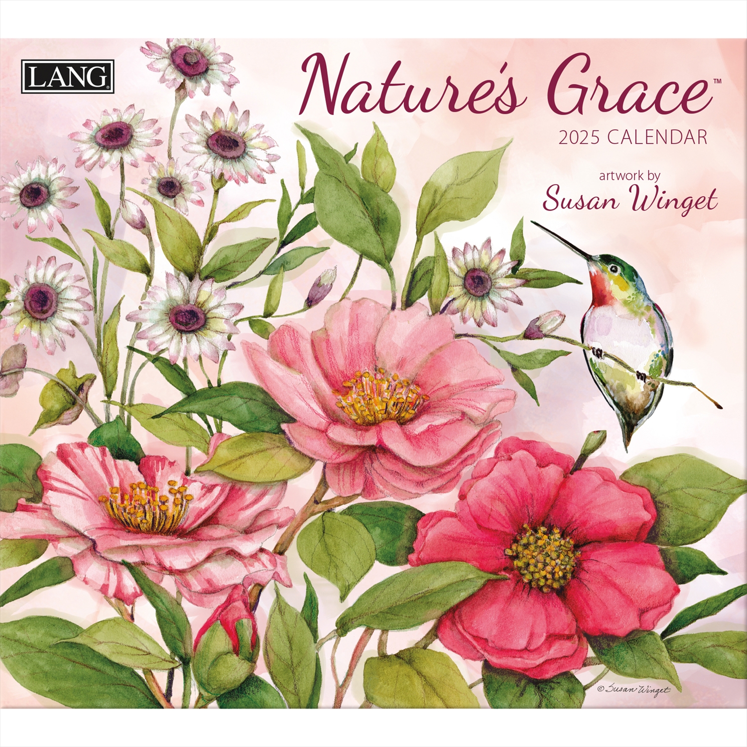 US580 2025年USAカレンダー Nature's Grace (冊)