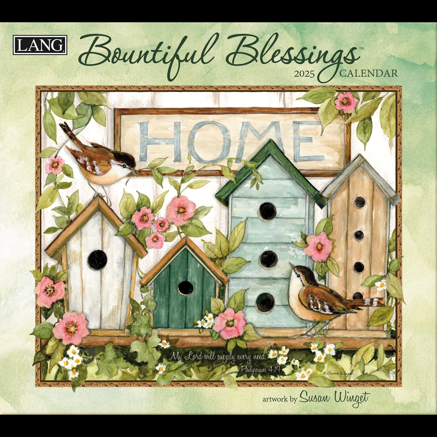 US582 2025 USA Calendar BOUNTIFUL BLESSINGS (book)