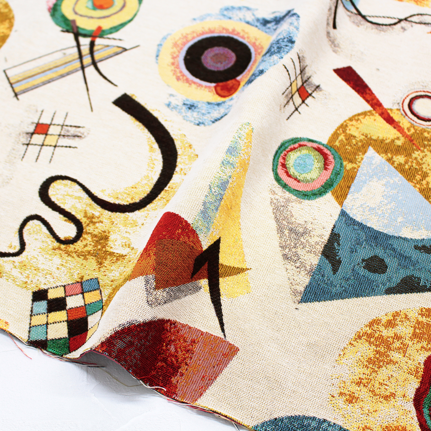 【感謝祭】【7/28まで】COMPO-B-50 Jacquard ジャガード生地 [Composition] SAFECO from france 幅約170cm 50cm単位 (枚)