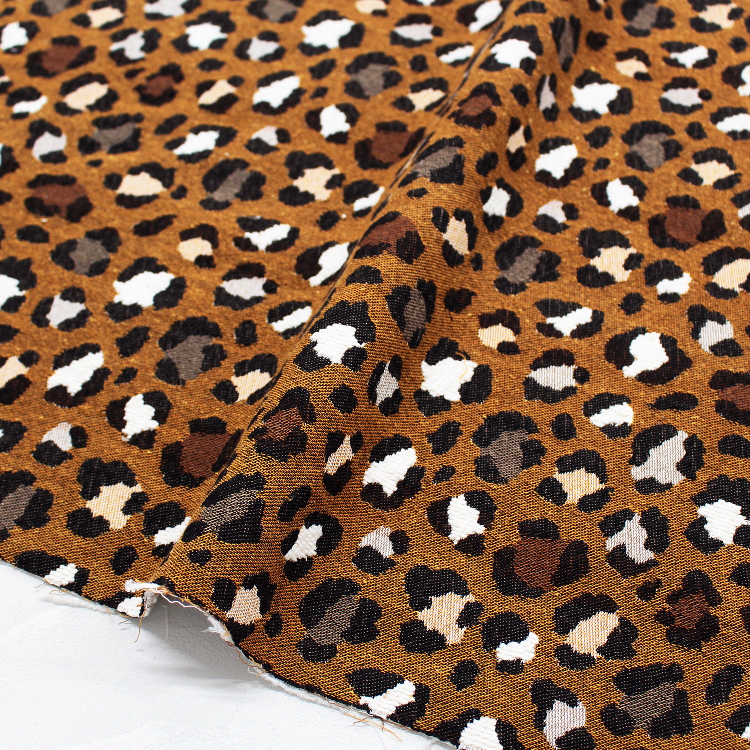 【感謝祭】【7/28まで】COUGA-P-50 Jacquard ジャガード生地 [Cougar] SAFECO from france 幅約130cm 50cm単位 (枚)