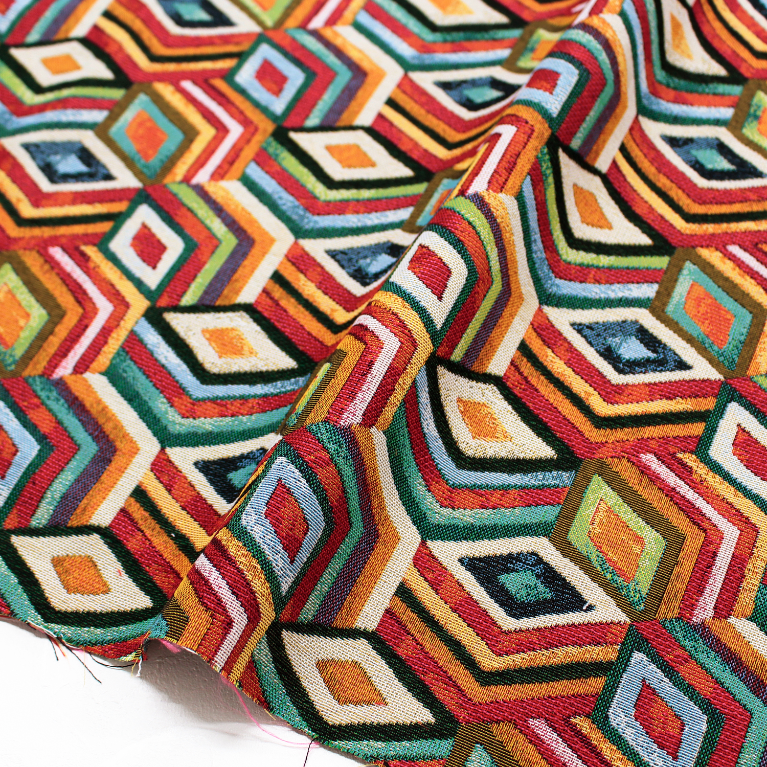 【感謝祭】【7/28まで】DADA-M-50 Jacquard ジャガード生地 [Dada&Kami] SAFECO from france 幅約150cm 50cm単位 (枚)