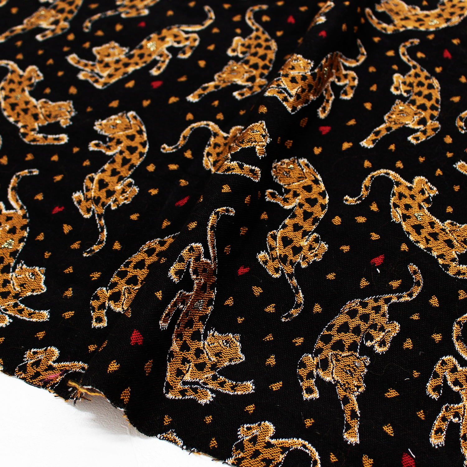 【感謝祭】【7/28まで】DAKTA-N-50 Jacquard ジャガード生地 [Daktari] SAFECO from france 幅約140cm 50cm単位 (枚)