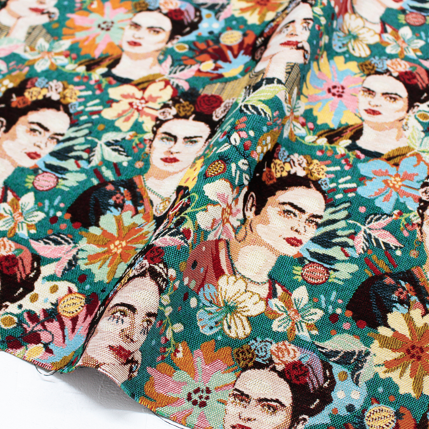 【感謝祭】【7/28まで】SALMA-B-50 Jacquard ジャガード生地 [Salma&Facettes] SAFECO from france 幅約170cm 50cm単位 (枚)