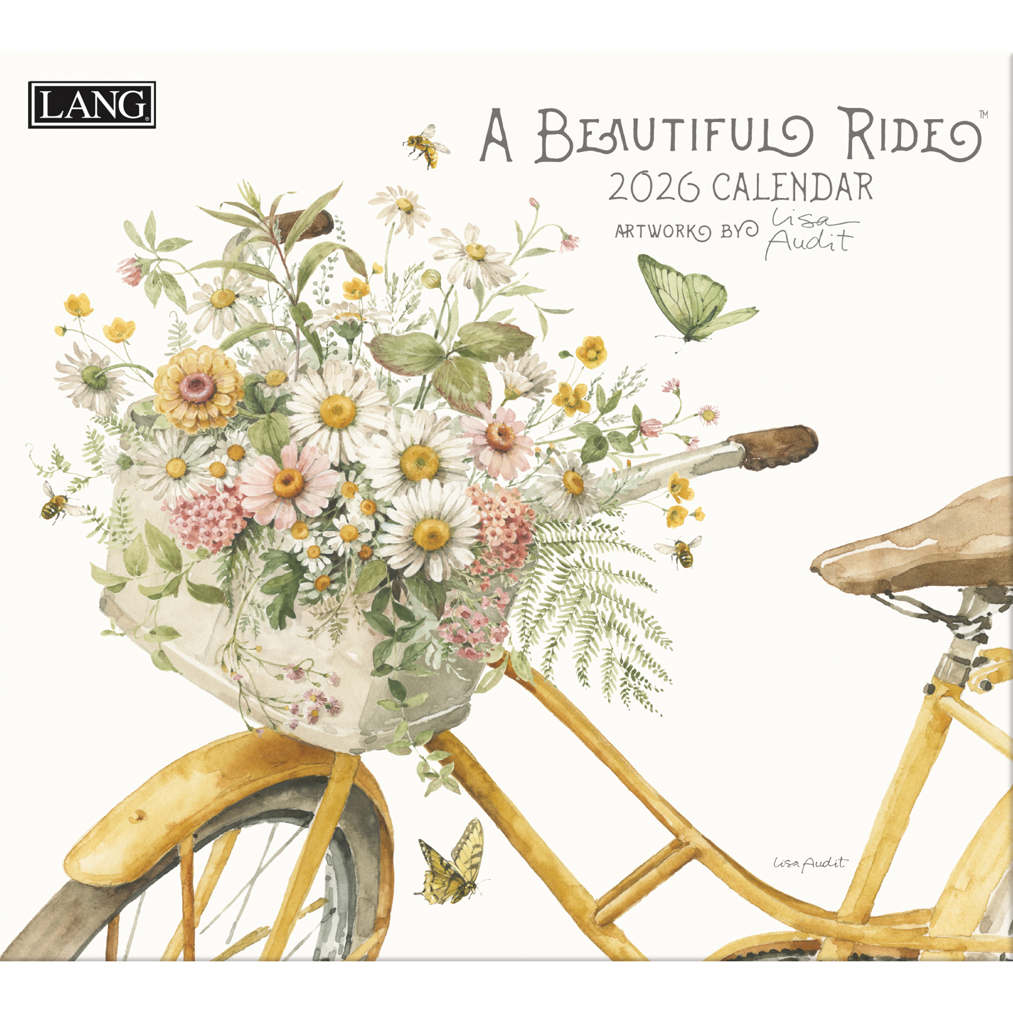 US26M 2026年壁掛けカレンダー USA製 A Beautiful Ride (冊)