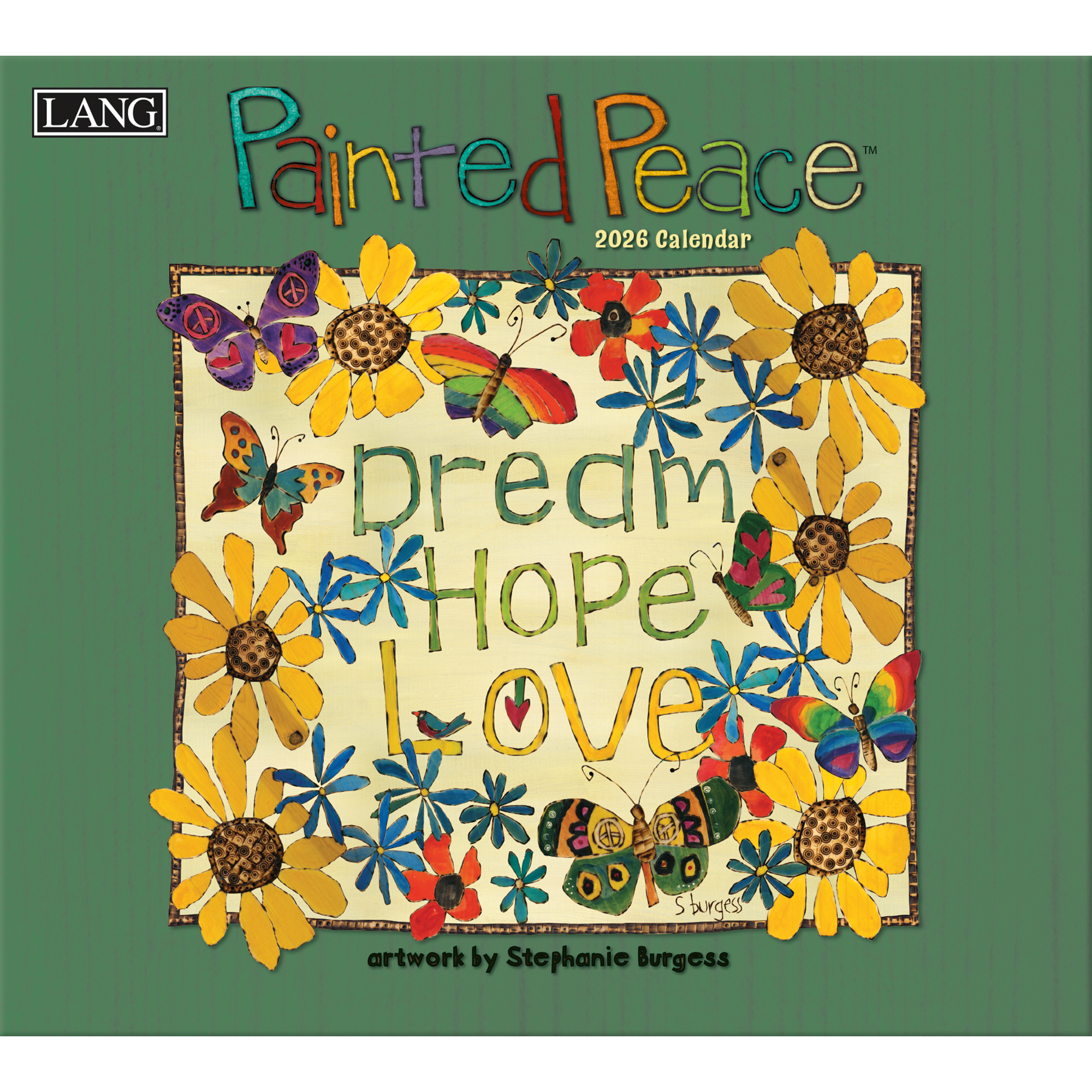 US26P 2026 USA Calendar Painted peace (pcs)