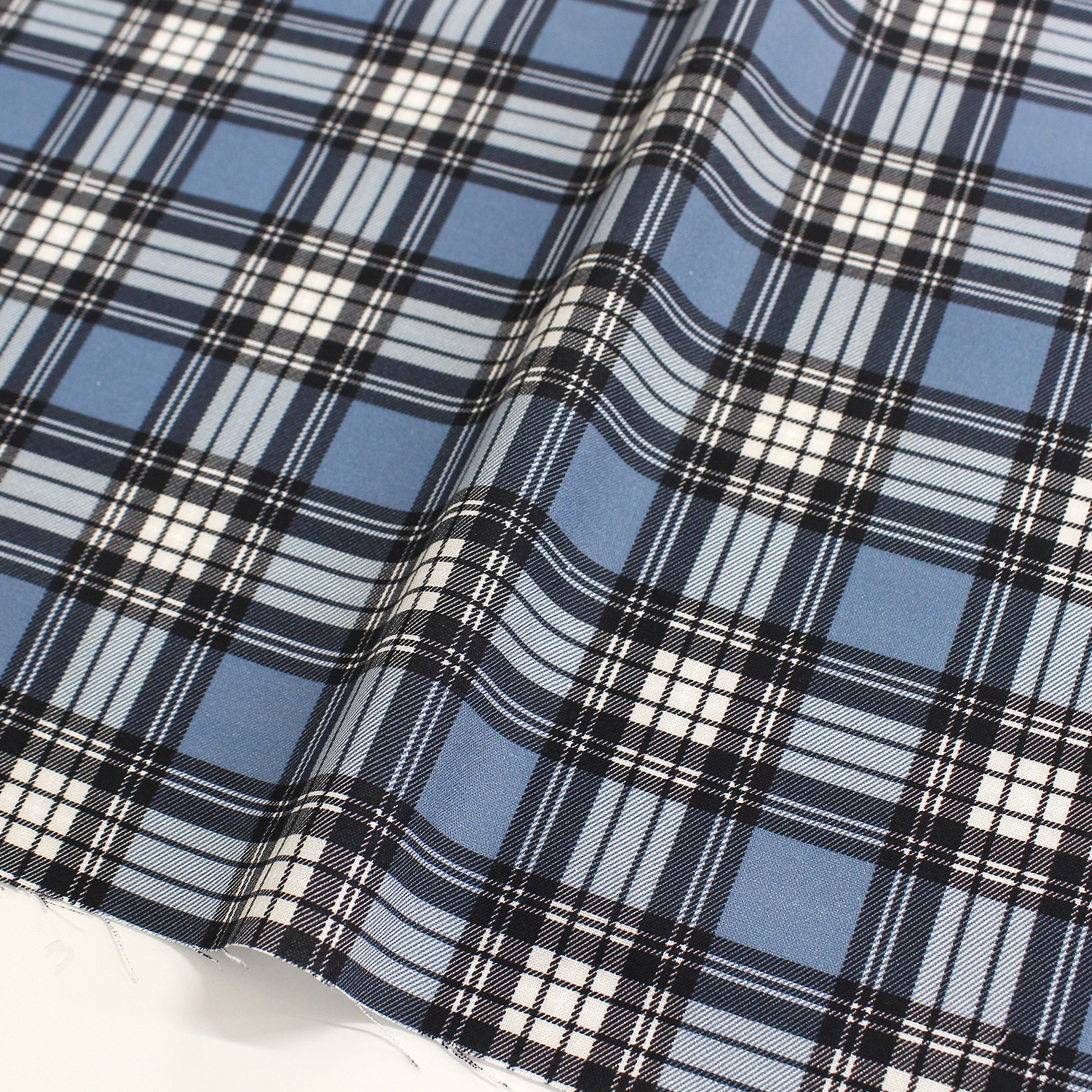 【1128新柄】MICH11675-P チェック 青 Michael Miller マイケルミラー USAプリント 1m単位 (m)