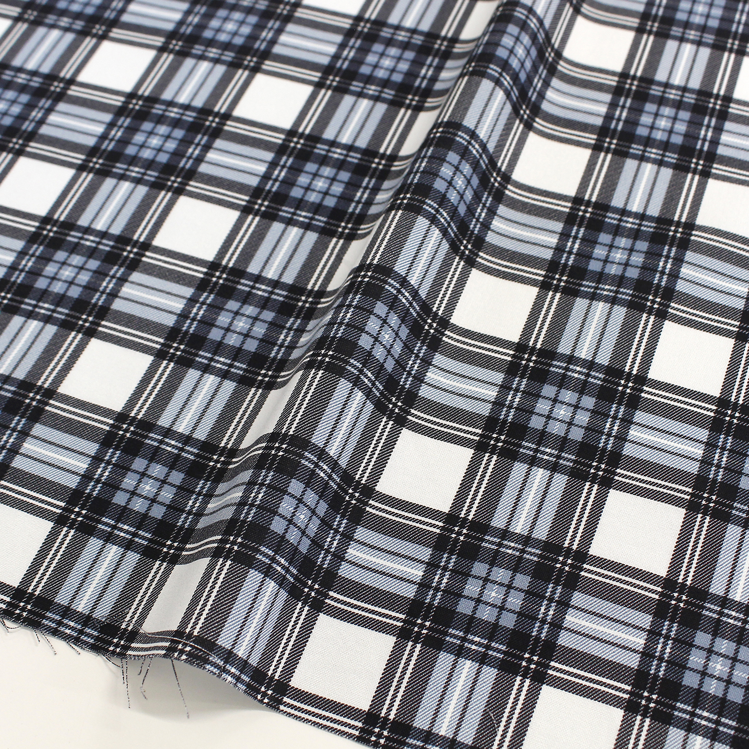 【1128新柄】MICH11675-S チェック 水色 Michael Miller マイケルミラー USAプリント 1m単位 (m)