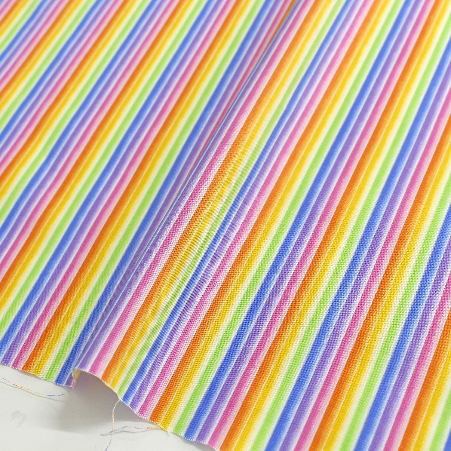 【1128新柄】MICH8323-R ストライプ レインボー Michael Miller マイケルミラー USAプリント 1m単位 (m)
