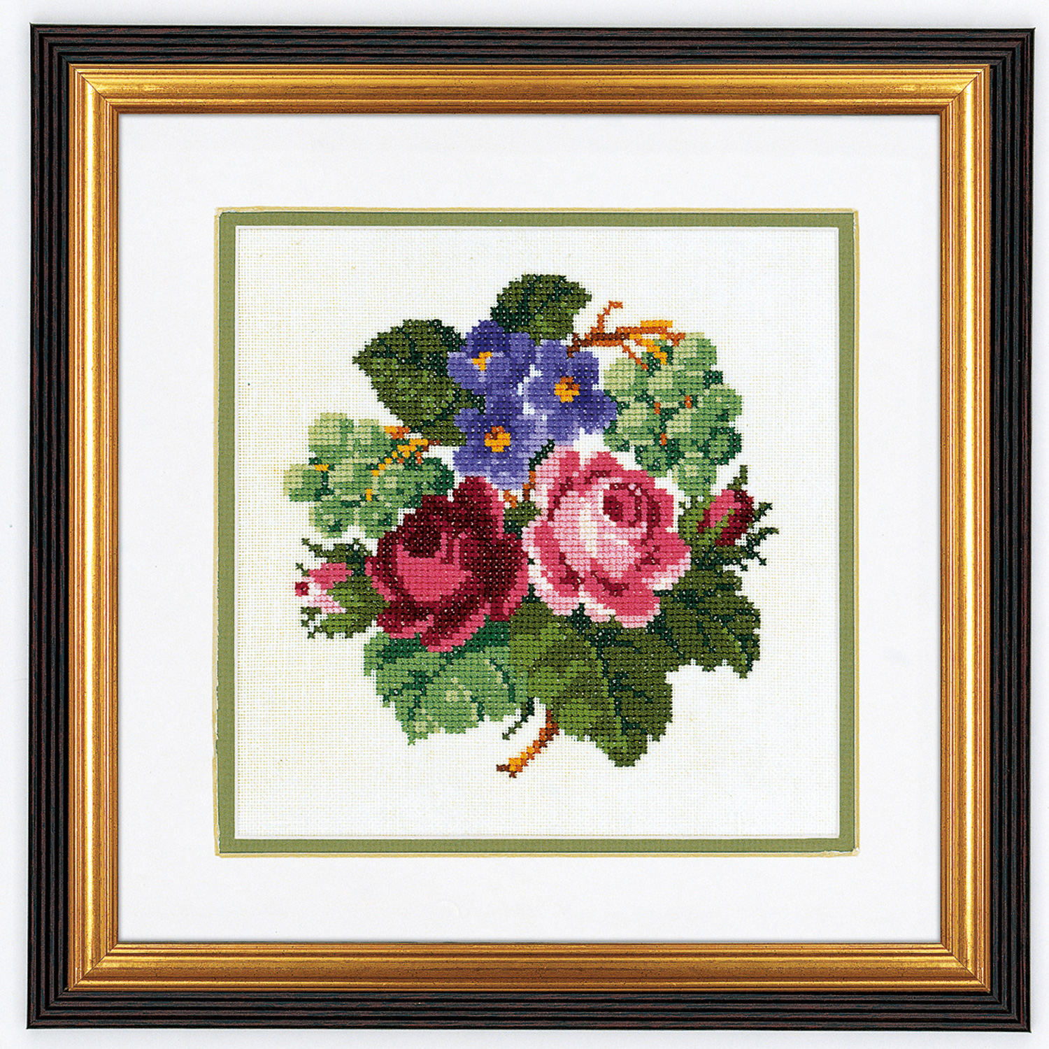 PMN14-194 PERMIN 刺しゅうキット Roses & grapes (個)