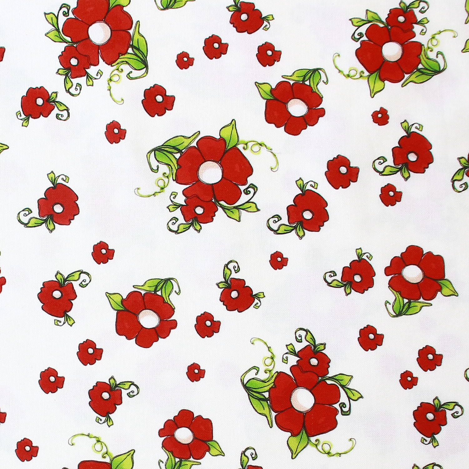 Loralie Designs US Print Fabric 110cm x 1m (m)